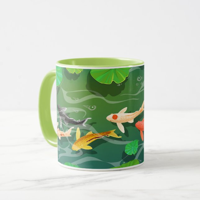 Koi Fish Mug (Front Left)
