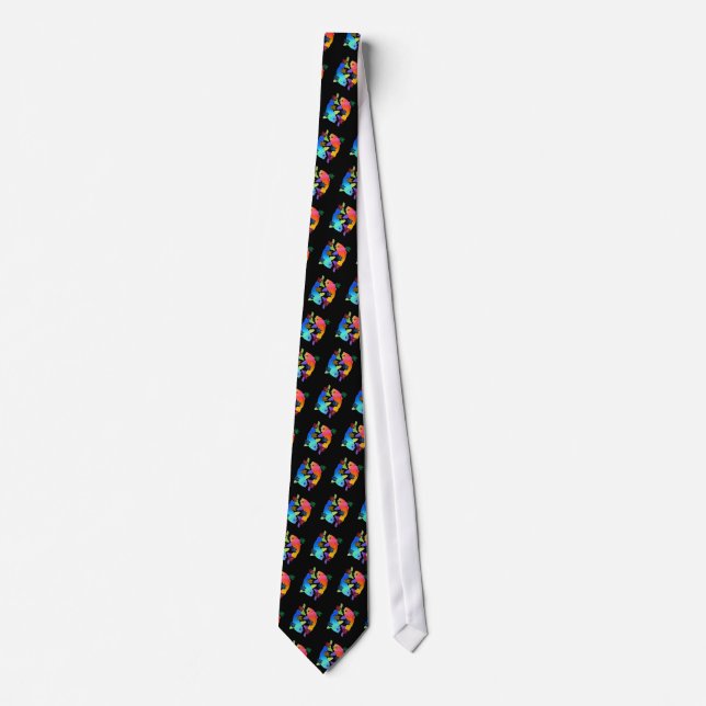 Koi Fish Neck Tie (Front)