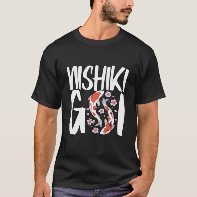 Koi Fish Nishikigoi Koi Pond Accessories T-Shirt (Front)