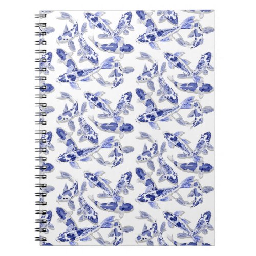 Koi fish notebook