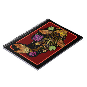 Koi Fish Notebook