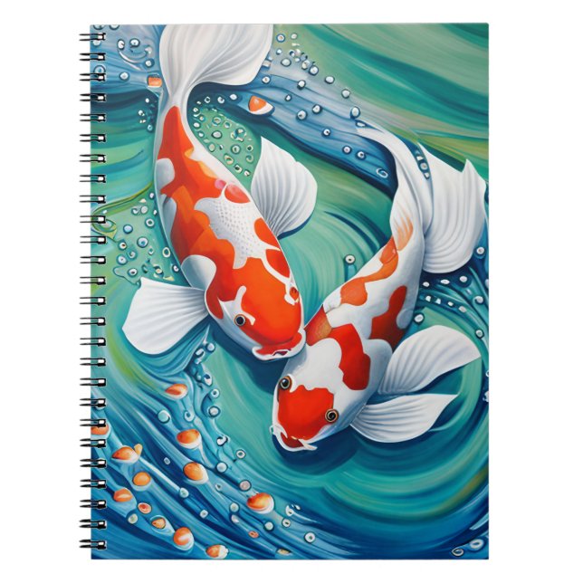 Koi fish  notebook (Front)