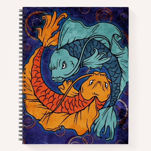 Koi Fish Notebook (Front)