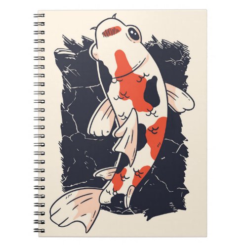 Koi Fish Notebook