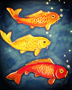 orange goldfish posters photo prints zazzle