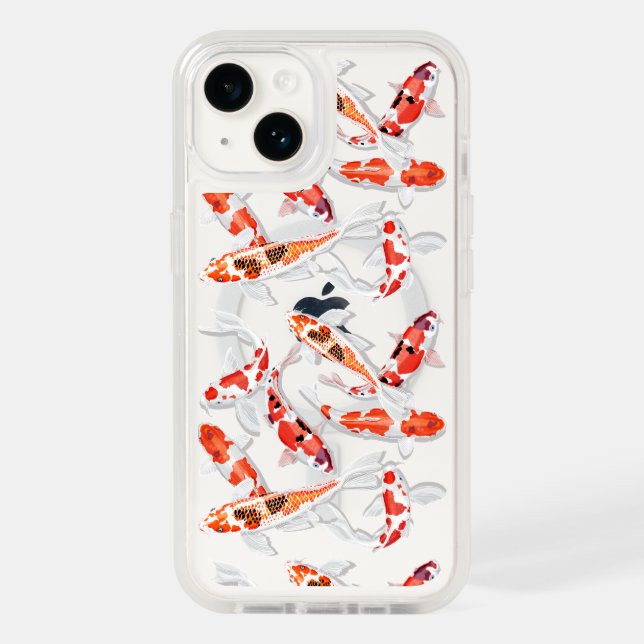 Koi fish otterbox iPhone case (Back)