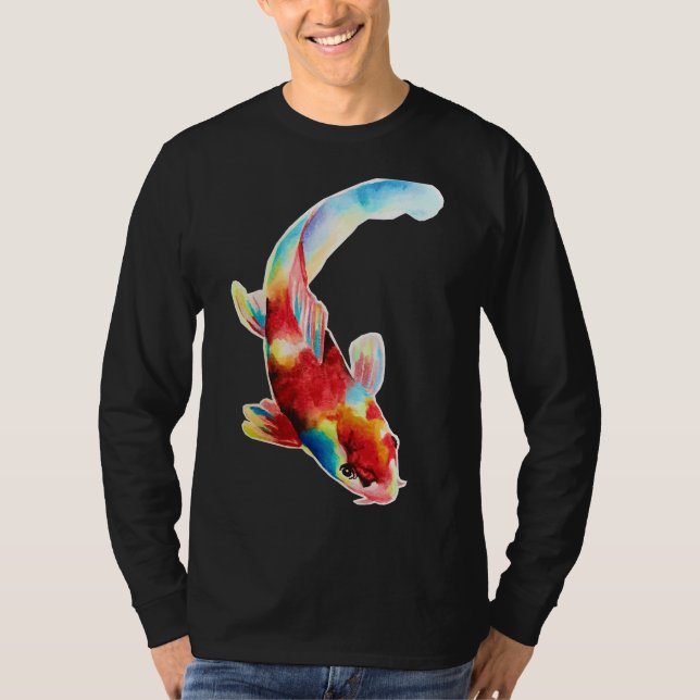 Koi Fish Painting T-Shirt (Front)