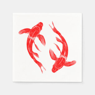 Koi Fish Paper Napkins