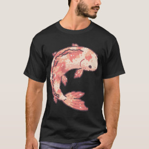 Koi Fish, pastel watercolor illustration T-Shirt