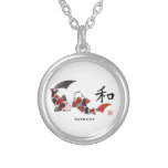 Koi Fish Pendant With Harmony Chinese Character