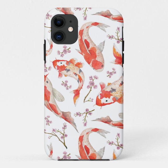 Koi Fish Phone Case (Back)