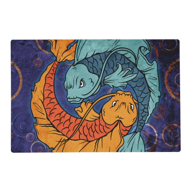 Koi Fish Placemat (Front)