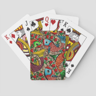 Koi Fish Poker Cards