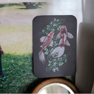 Koi Fish Pond Kois Ivy Japanese Fishpond       Invitation