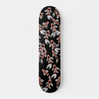 Koi Fish Pond Lovers Nature Art Koi Ponds          Skateboard