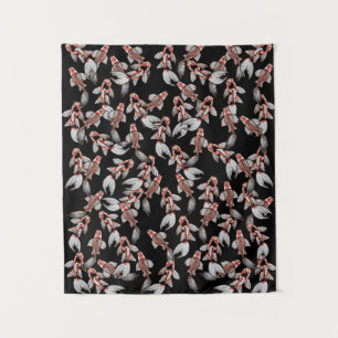 Koi Fish Pond Lovers Nature Art Koi Ponds Tapestry