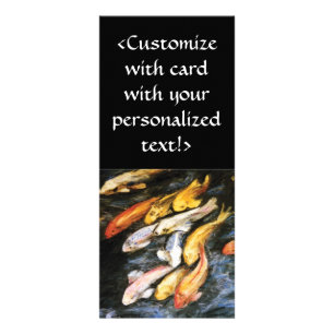 Koi Fish Rack Card