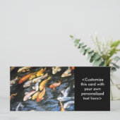 Koi Fish Rack Card (Standing Front)