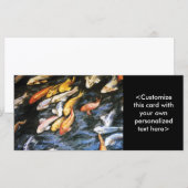 Koi Fish Rack Card (Front/Back)