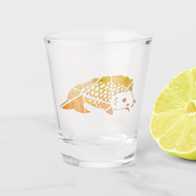 Koi Fish Shot glass (Front)