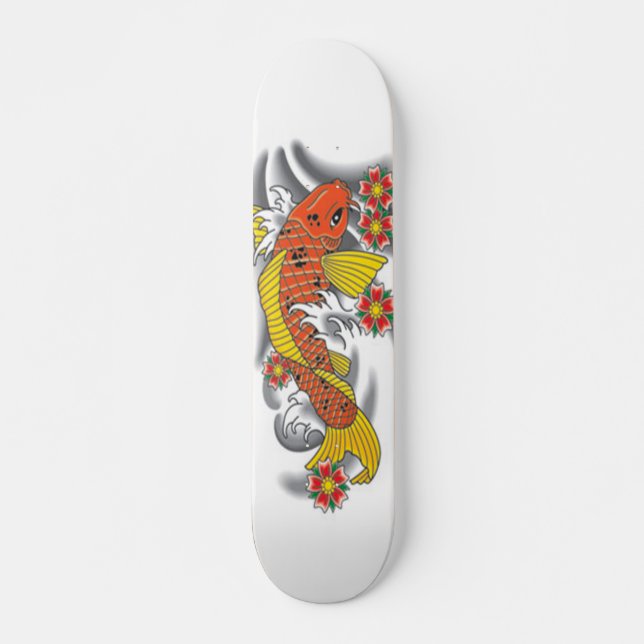 Koi Fish Skateboard Pro (Front)