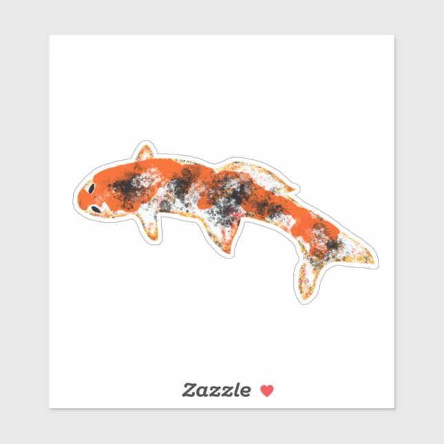 Koi Fish Sticker (Sheet)