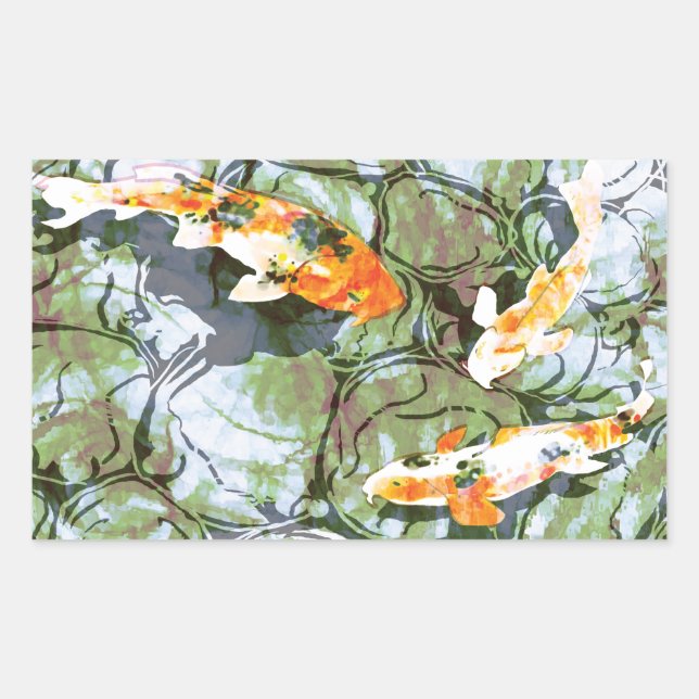Koi Fish Stickers (Front)