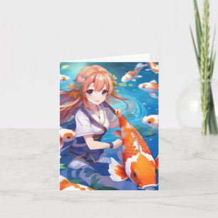 Koi Fish Study Q Card