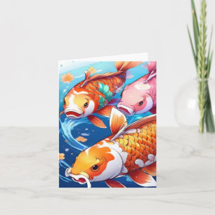 Koi Fish Study R Card