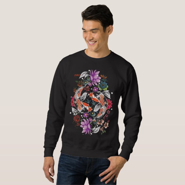 Koi Fish Sweatshirt (Front Full)