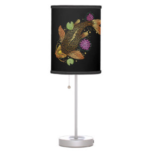 Koi Fish Table Lamp