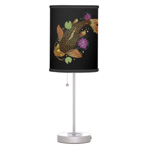 Koi Fish Table Lamp