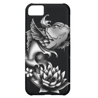 Koi fish tattoo design - Black Cover For iPhone 5C
