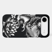 Koi fish tattoo design - Black Case-Mate iPhone Case (Back (Horizontal))