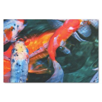 Koi Fish Tissue Paper by Wonderful12345 at Zazzle