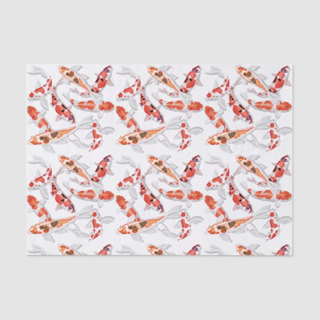 Koi fish tissue paper (Front)