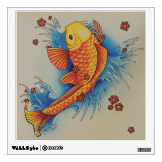 Koi Fish Wall Decals & Wall Stickers | Zazzle