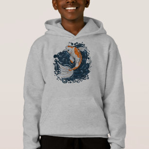 Koi Fish water bending master Hoodie