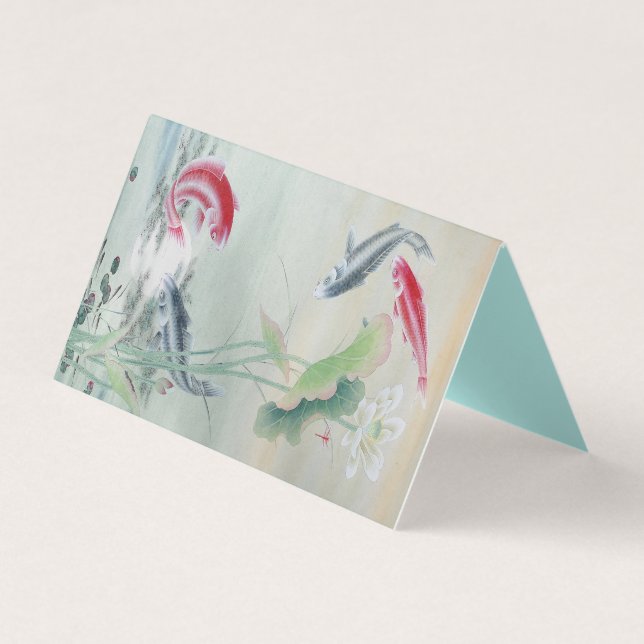 Koi Fish with Lotus (Front)