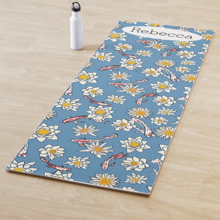 lotus flower yoga mat