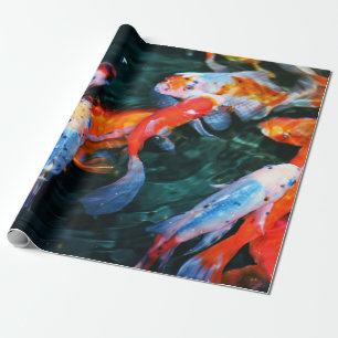 Koi Fish Wrapping Paper
