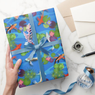 Koi Fish Wrapping Paper