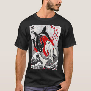 Koi fish - Yin Yang T-Shirt