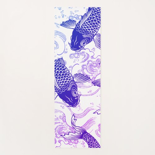 KOI FISH YOGA MAT DIY INITIAL