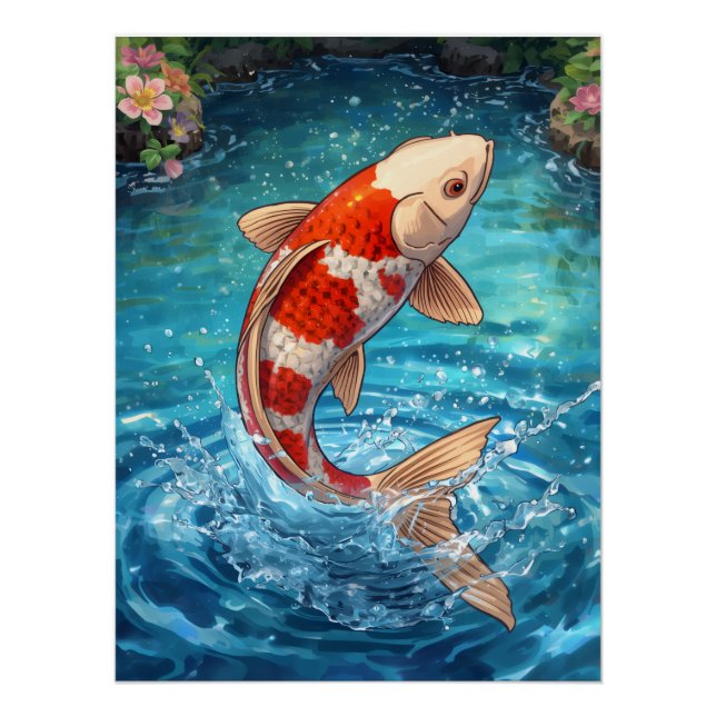 KOI GRAPHIC DESIGN POSTER (Front)