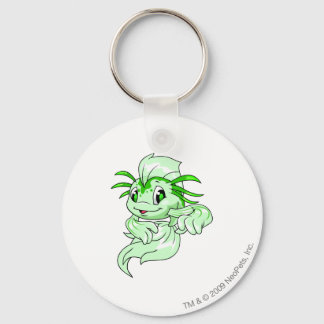 Koi Green Keychain