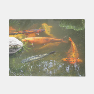 Koi in the Pond Doormat