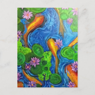 Koi Joy II Postcard