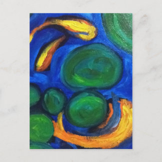 Koi Joy Postcard
