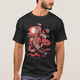 Koi lover - Koi watergarden - Koi variations - Col T-Shirt